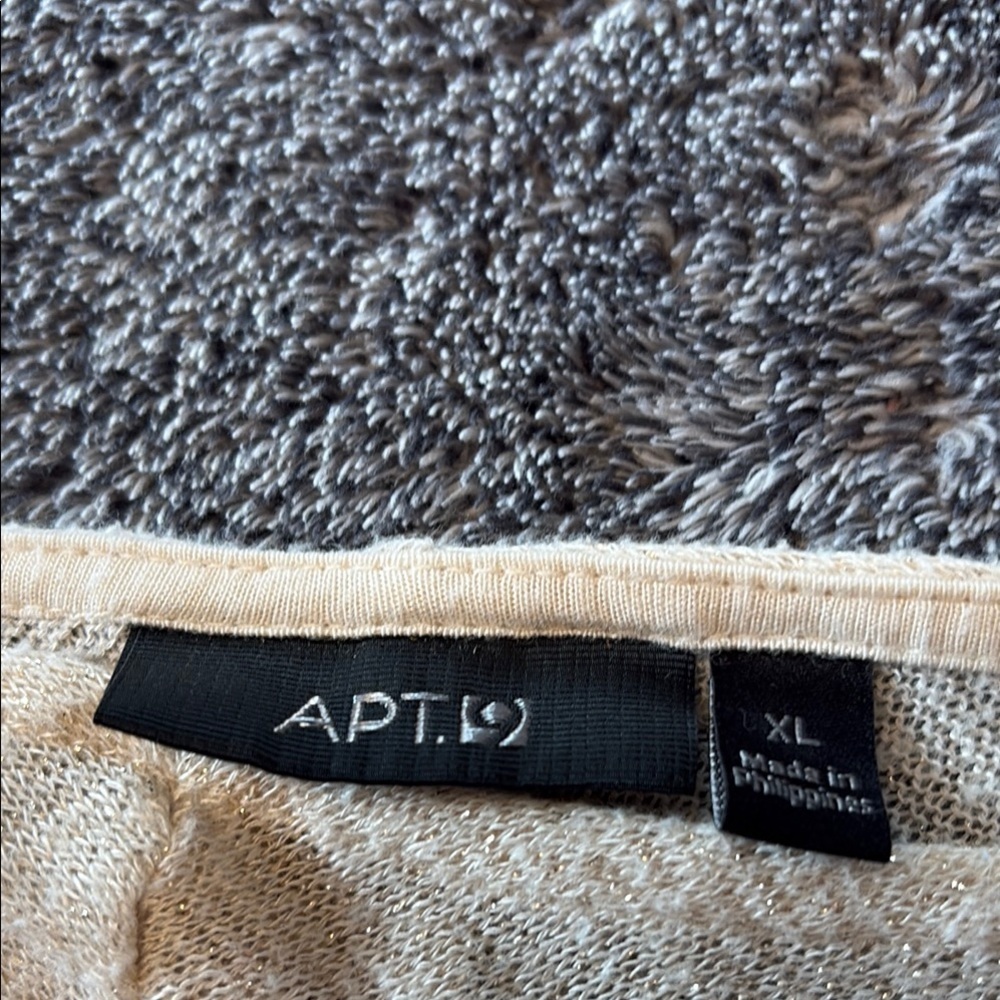 Apt. 9 Cream Blouse - Picture 2 of 5